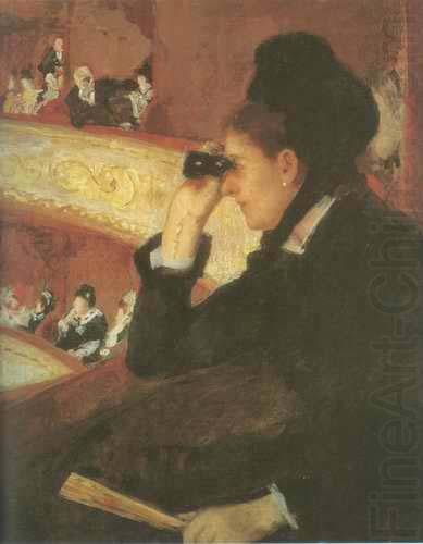 In the Loge, Mary Cassatt